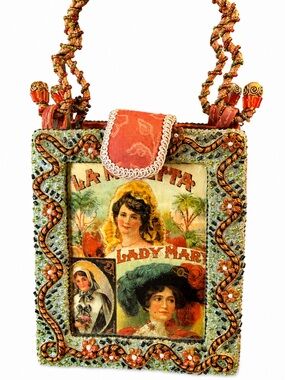 Mary Frances “La Miretta Lady Mary” Vintage Beaded Box Purse